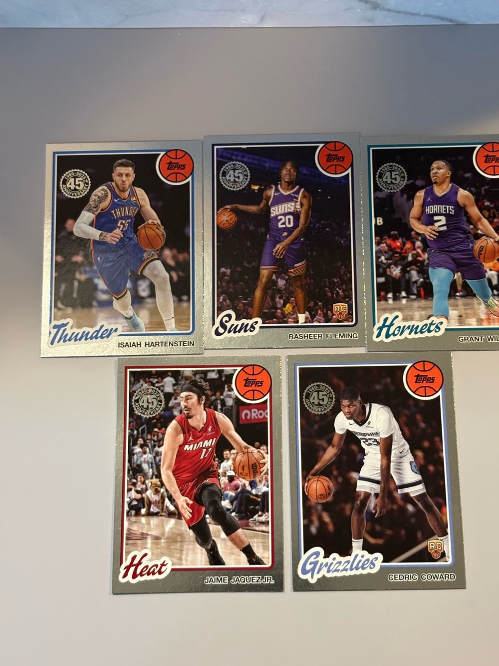 Topps NBA Card Lot - 45 year anniversary